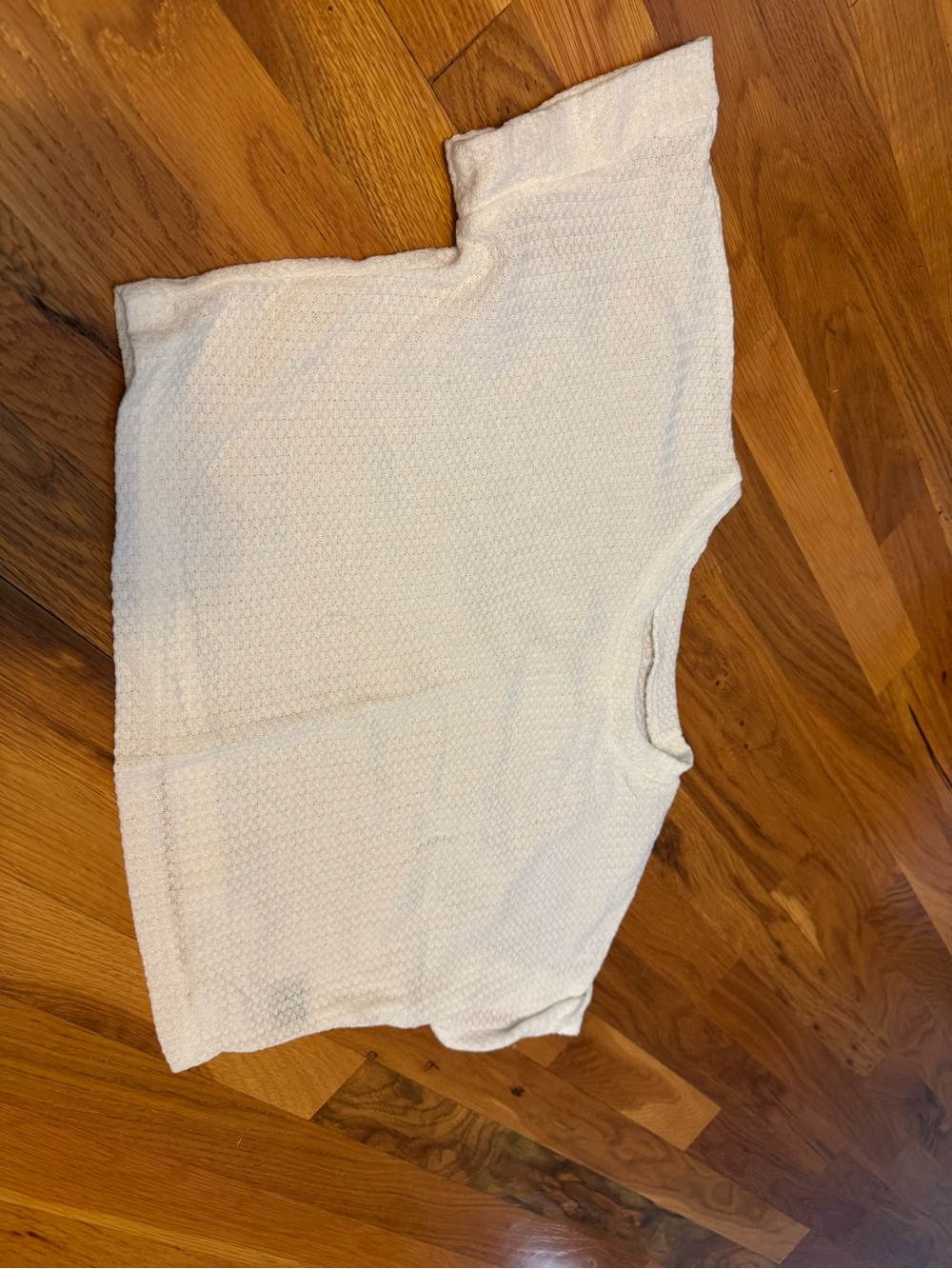 SHEIN Petite XS White Knit Top - Picture 3 of 3